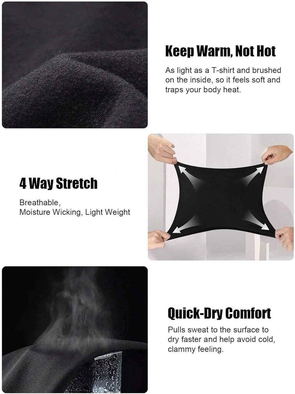 Boy'S Thermal Underwear Set Long Sleeve Athletic Base Layer Compression Underwear Shirt Tights Set
