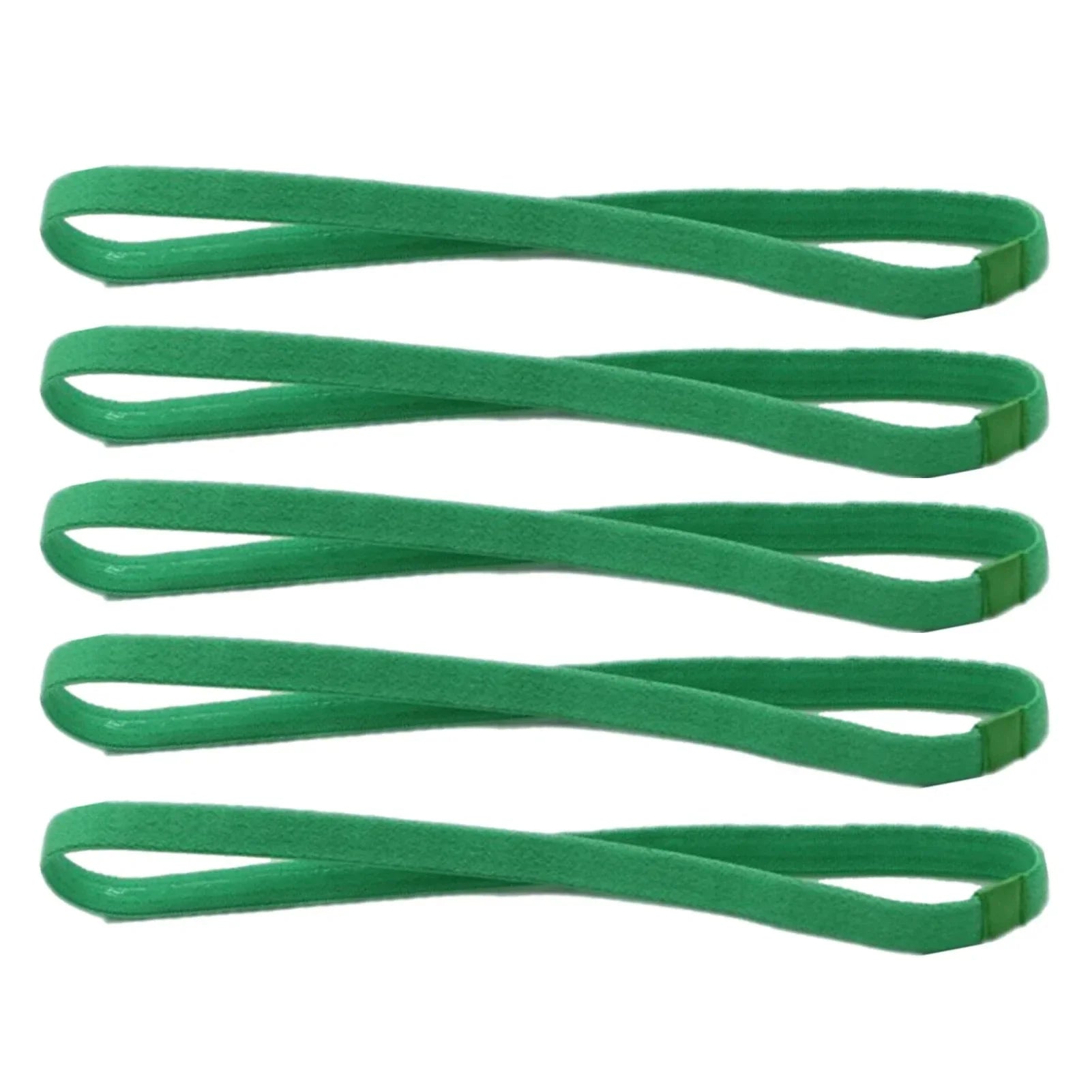 1/5/20Pcs Simple Elastic Headbands Unisex Sports Hairband Non-Slip Silicone Strip Sweat Guide Yoga Running Fitness Accessories