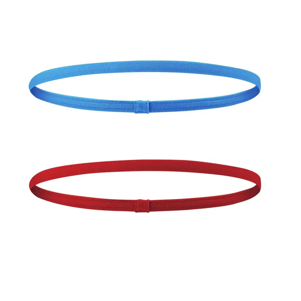 1/2/5Pcs Women Sweatbands Football Yoga Pure Hair Bands Anti-Slip Elastic Rubber Thin Sports Headband Men Hair Accessories