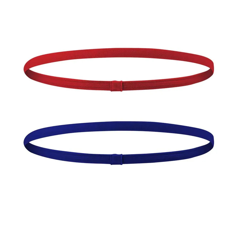 1/2/5Pcs Women Sweatbands Football Yoga Pure Hair Bands Anti-Slip Elastic Rubber Thin Sports Headband Men Hair Accessories