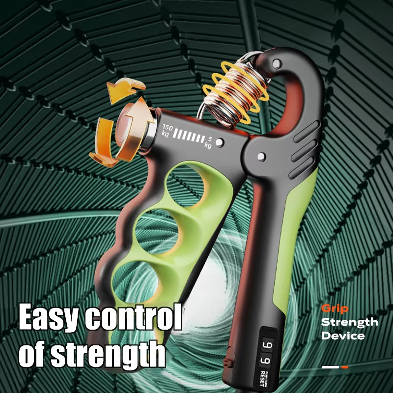 5-150Kg Adjustable Grip Strength Device for Rehabilitation Training, Muscle Enhancement, Strength Training, Grip Strength Device