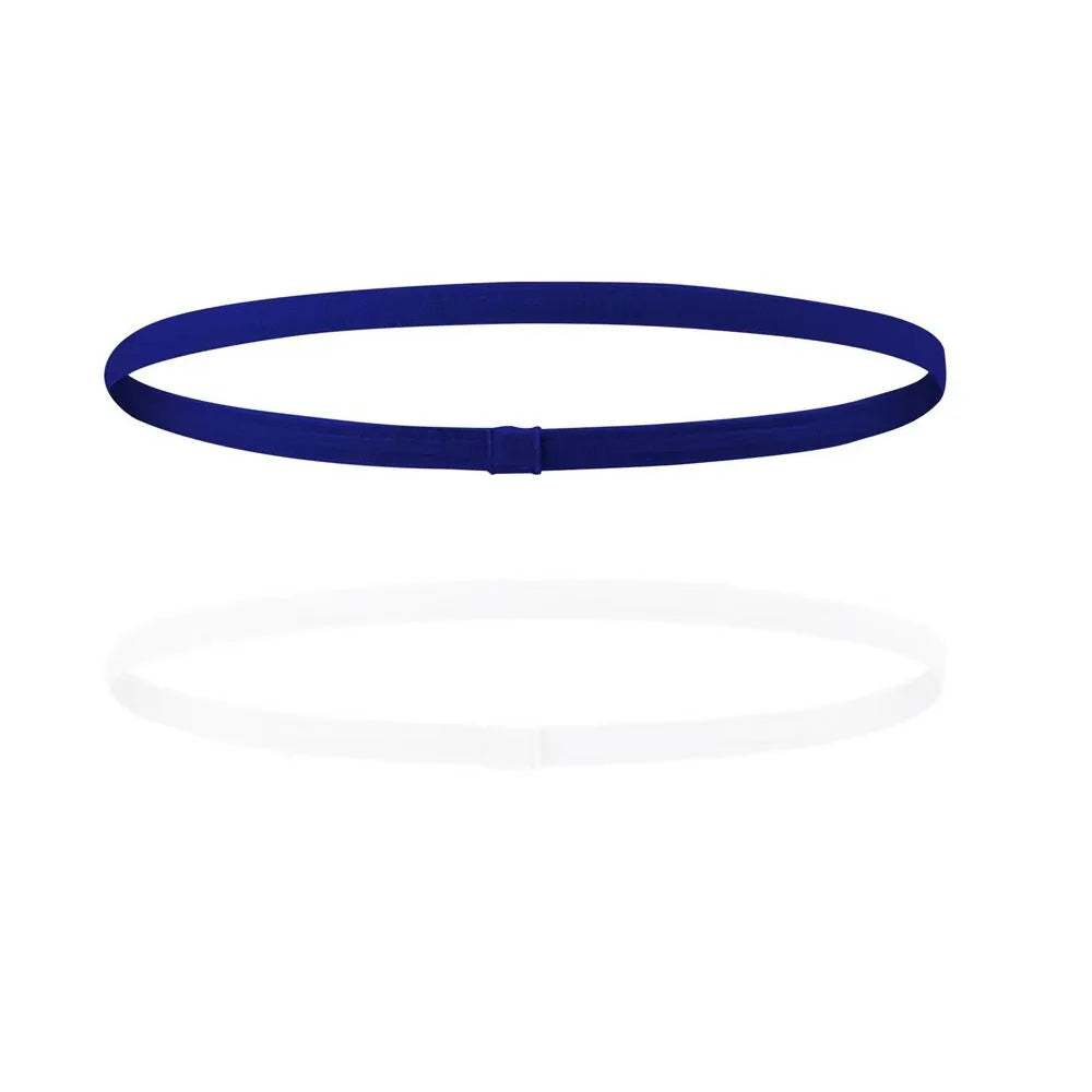 1/2/5Pcs Women Sweatbands Football Yoga Pure Hair Bands Anti-Slip Elastic Rubber Thin Sports Headband Men Hair Accessories