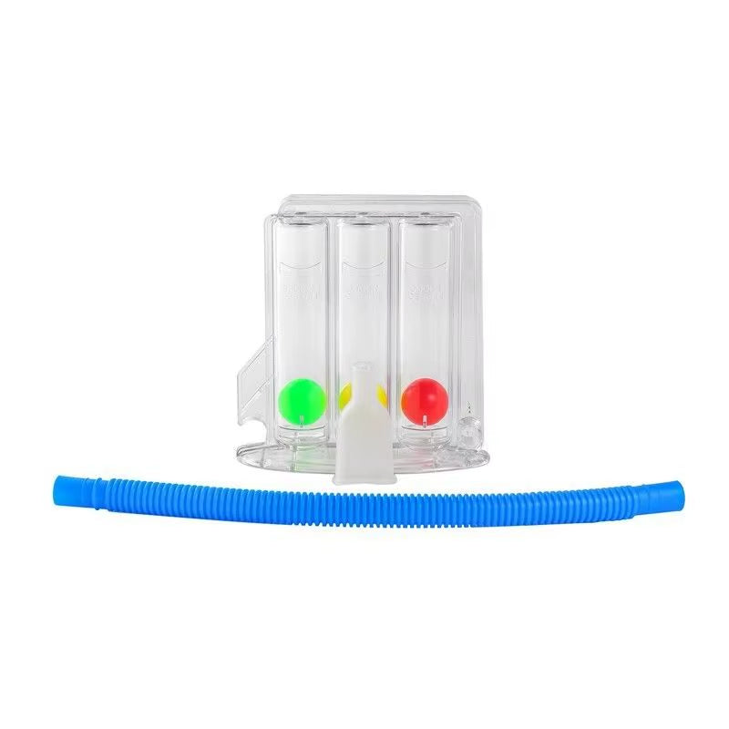 Lung Function Breathing Exerciser 3 Balls Breathing Trainer Vital Capacity Lung Function Improvement Rehabilitation Equipment
