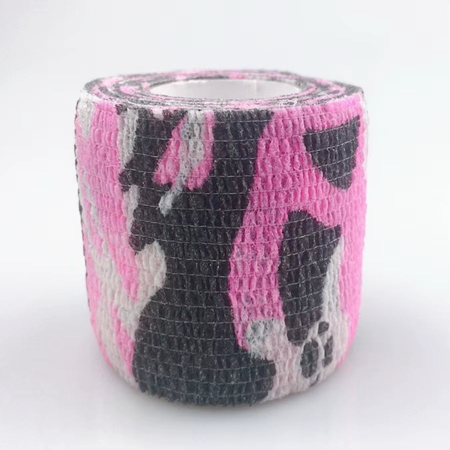 Elastic Bandage Self-Adhesive Tape for Finger Wrist Ankle Breathable Sport Fixer Tape Medical Camouflage Wrap Pet Animal Bandage