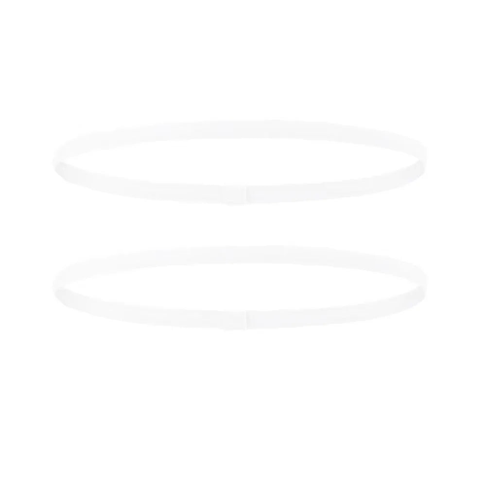 1/2/5Pcs Women Sweatbands Football Yoga Pure Hair Bands Anti-Slip Elastic Rubber Thin Sports Headband Men Hair Accessories