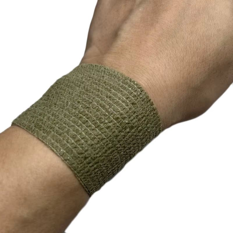 Elastic Bandage Self-Adhesive Tape for Finger Wrist Ankle Breathable Sport Fixer Tape Medical Camouflage Wrap Pet Animal Bandage