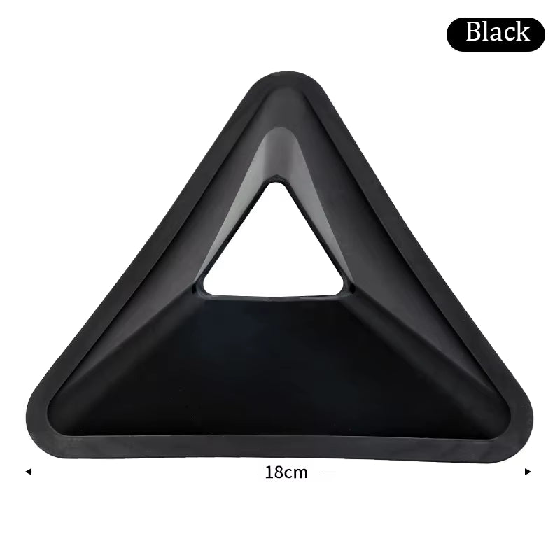 10Pcs Triangle Football Training Discs Soccer Agility Training Cones Practice Field Marking Portable Equipment for Kids Adult