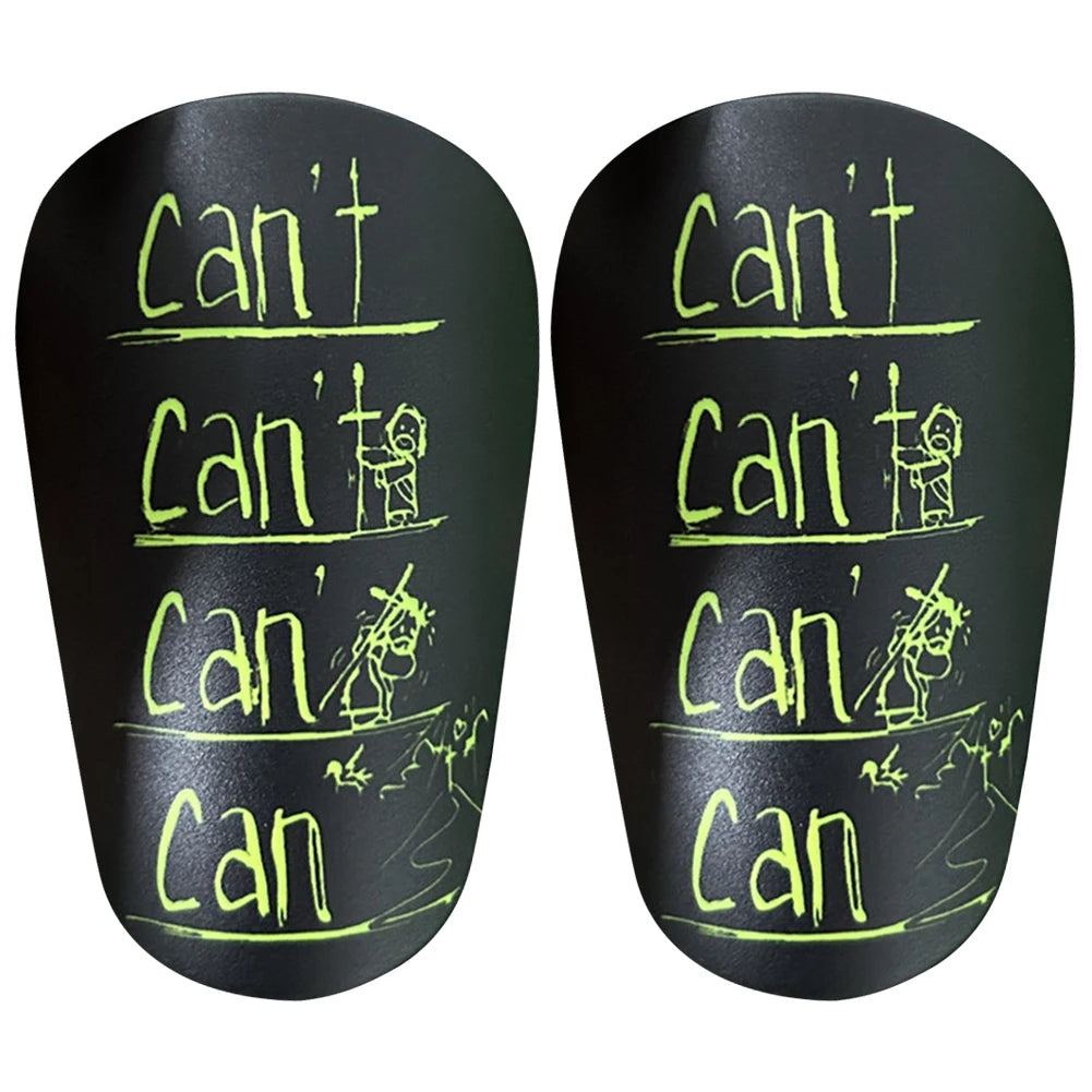 1 Pair Shin Pads EVA Cross Soccer Miniature Shin Guard Shock Absorbing Mini Shin Guards Lightweight for Kids Youth and Adults