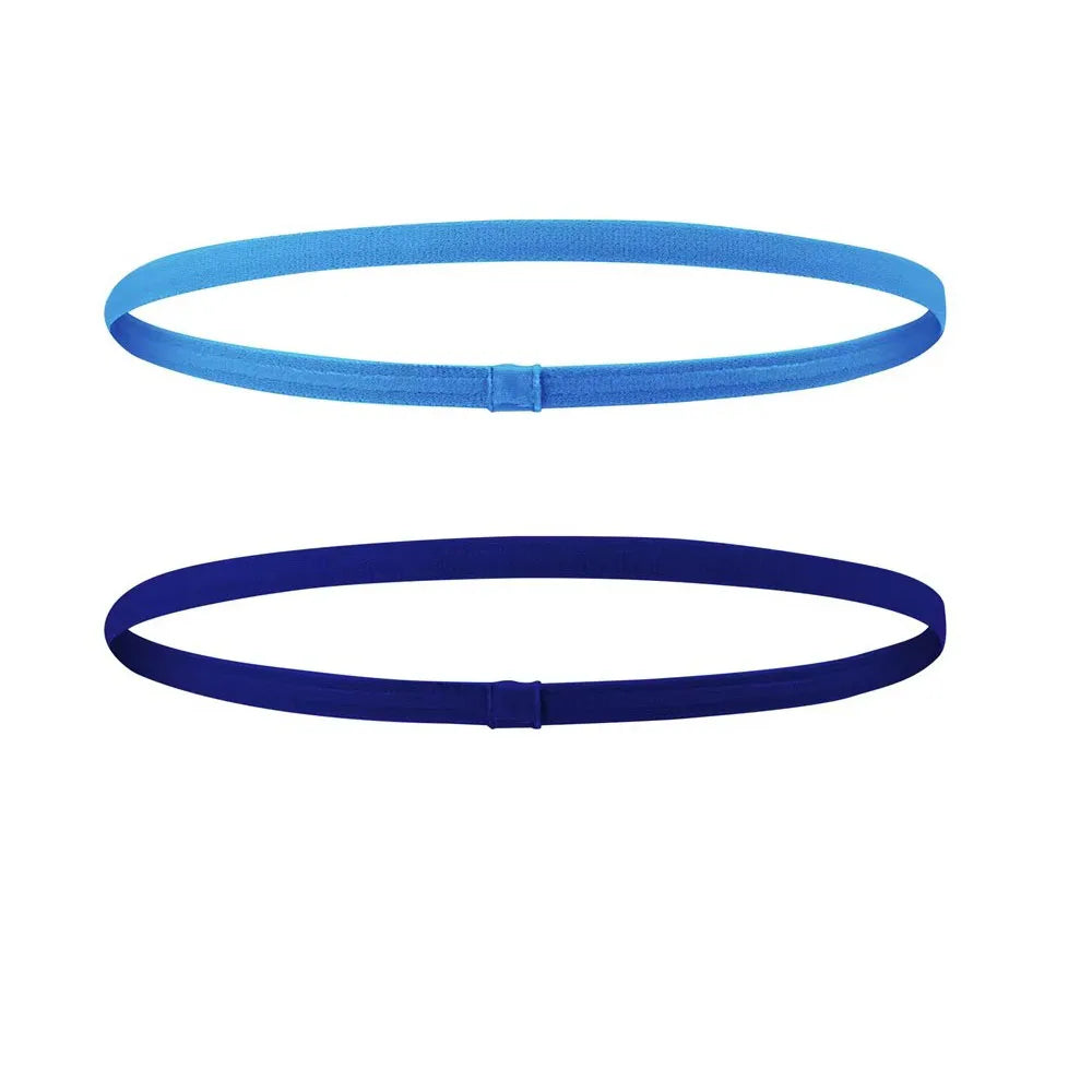 1/2/5Pcs Women Sweatbands Football Yoga Pure Hair Bands Anti-Slip Elastic Rubber Thin Sports Headband Men Hair Accessories