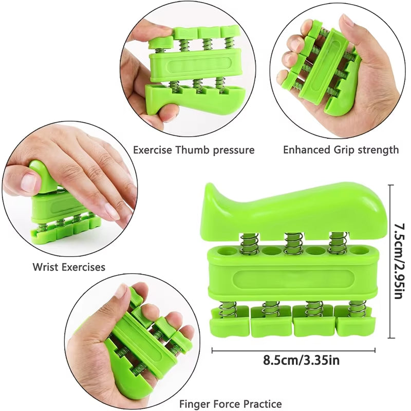 Grip Strength Set Five Piece Hand Trainer Fitness Adjustable Silicone Grip Strength Set, Grip Strength Training Set