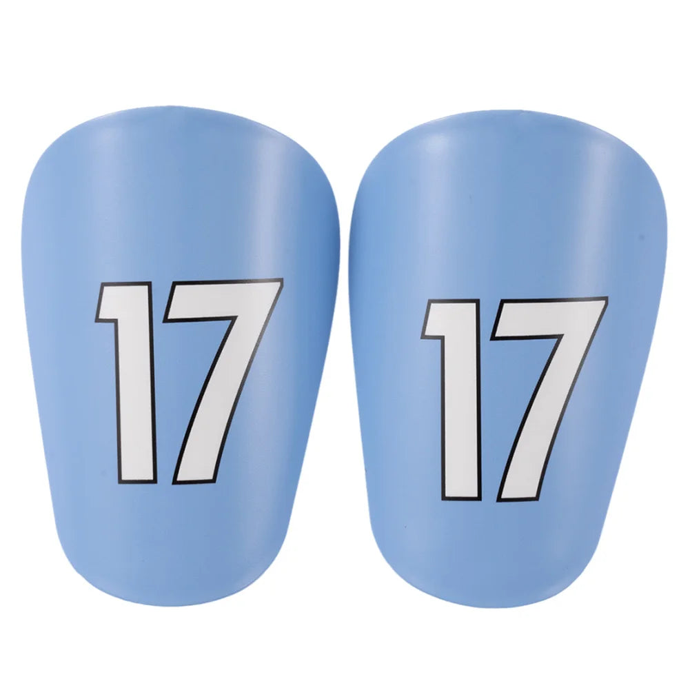 1 Pair Shin Pads EVA Cross Soccer Miniature Shin Guard Shock Absorbing Mini Shin Guards Lightweight for Kids Youth and Adults
