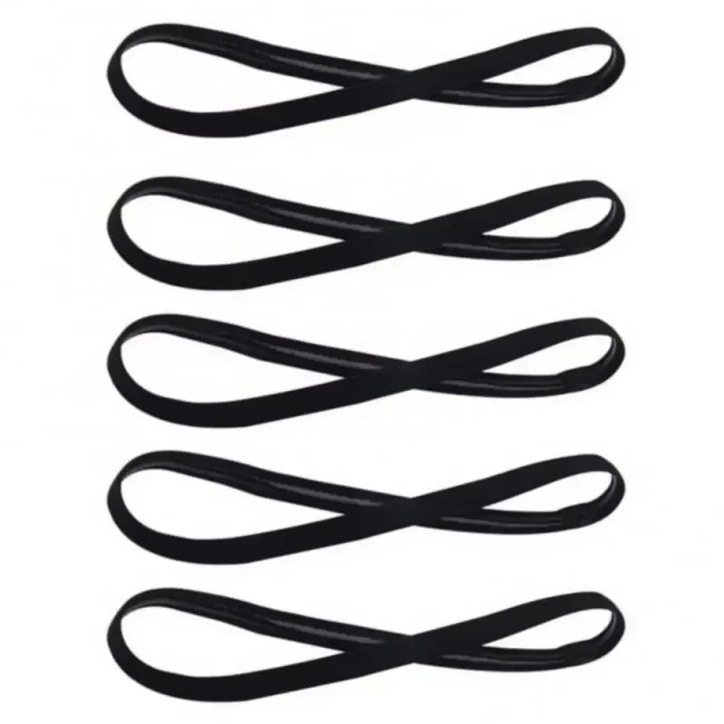 1/5/20Pcs Simple Elastic Headbands Unisex Sports Hairband Non-Slip Silicone Strip Sweat Guide Yoga Running Fitness Accessories