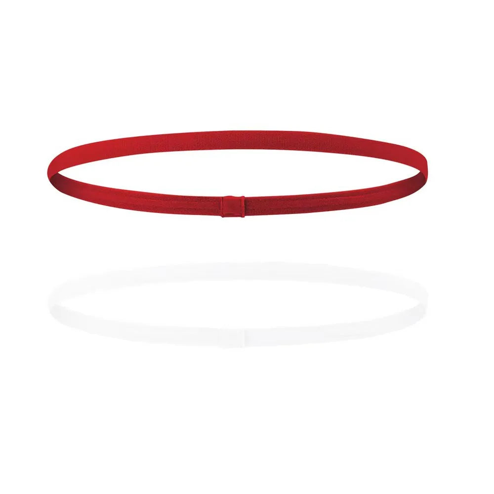 1/2/5Pcs Women Sweatbands Football Yoga Pure Hair Bands Anti-Slip Elastic Rubber Thin Sports Headband Men Hair Accessories
