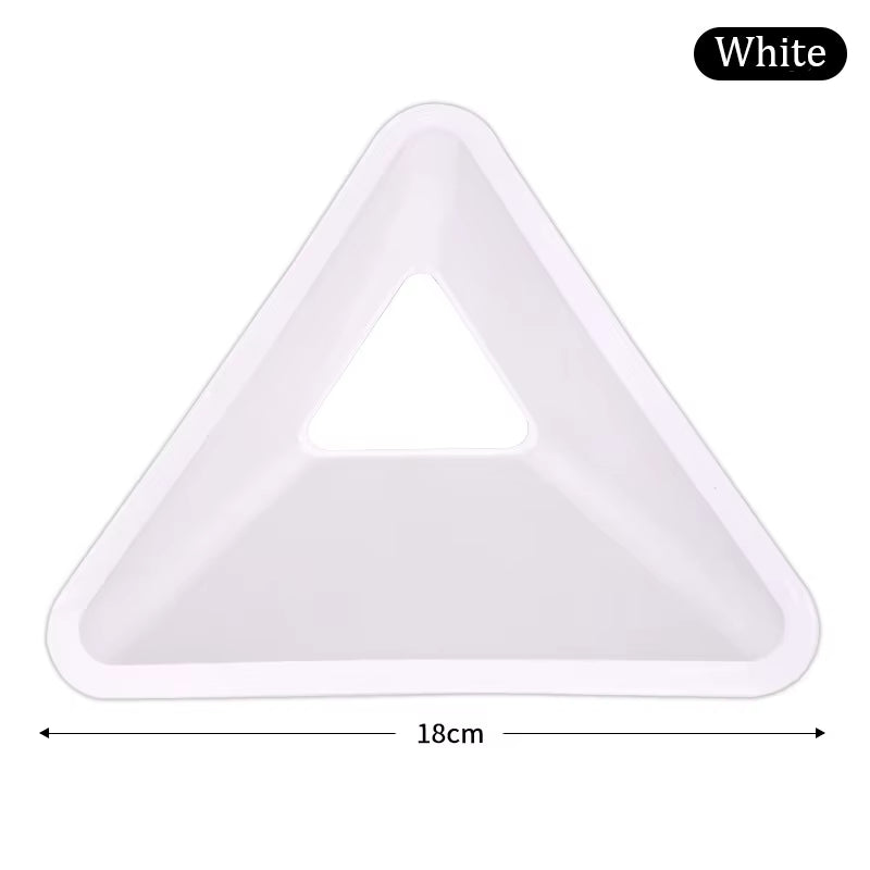 10Pcs Triangle Football Training Discs Soccer Agility Training Cones Practice Field Marking Portable Equipment for Kids Adult
