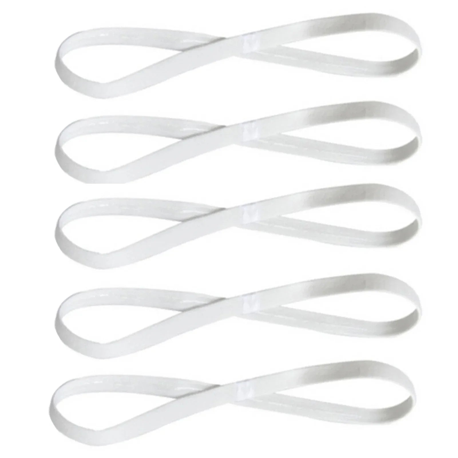 1/5/20Pcs Simple Elastic Headbands Unisex Sports Hairband Non-Slip Silicone Strip Sweat Guide Yoga Running Fitness Accessories