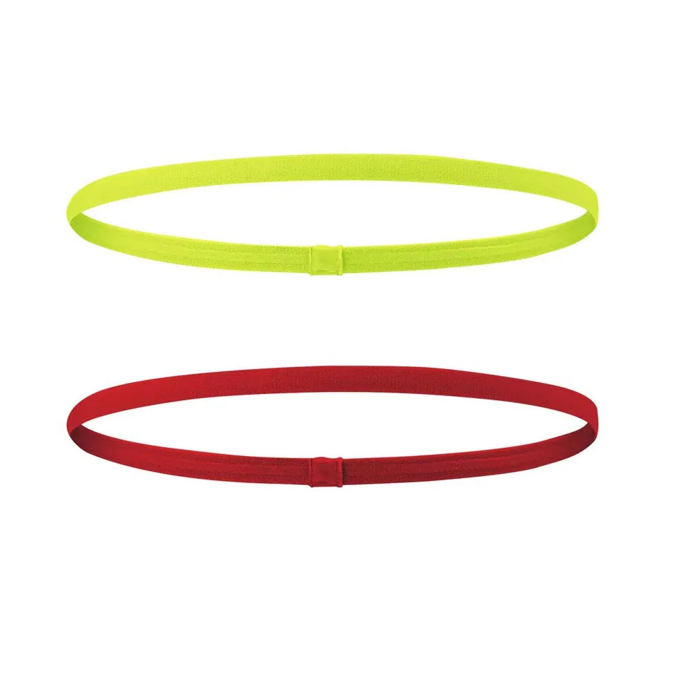 1/2/5Pcs Women Sweatbands Football Yoga Pure Hair Bands Anti-Slip Elastic Rubber Thin Sports Headband Men Hair Accessories