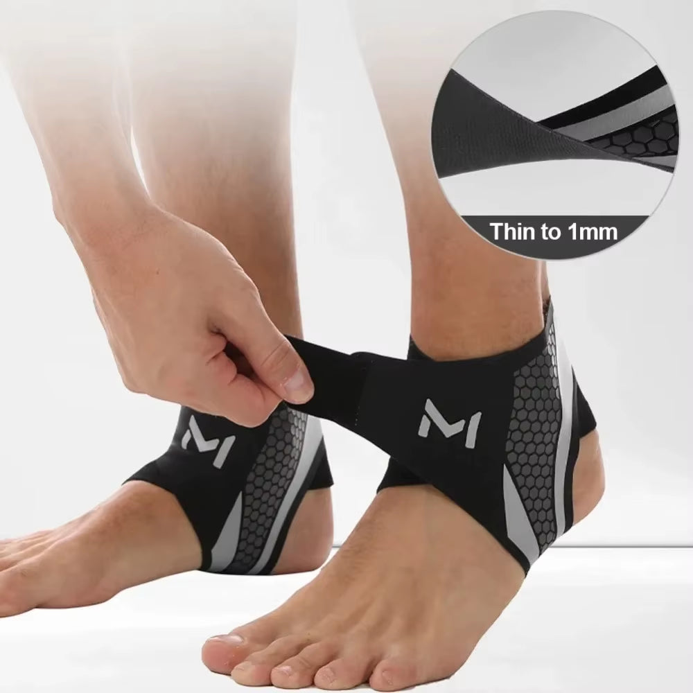 1PCS Ankle Brace & Elastic Supports for Men and Women, Ankle Support Ankle Compression Sleeve, Plantar Fasciitis Relief Achilles