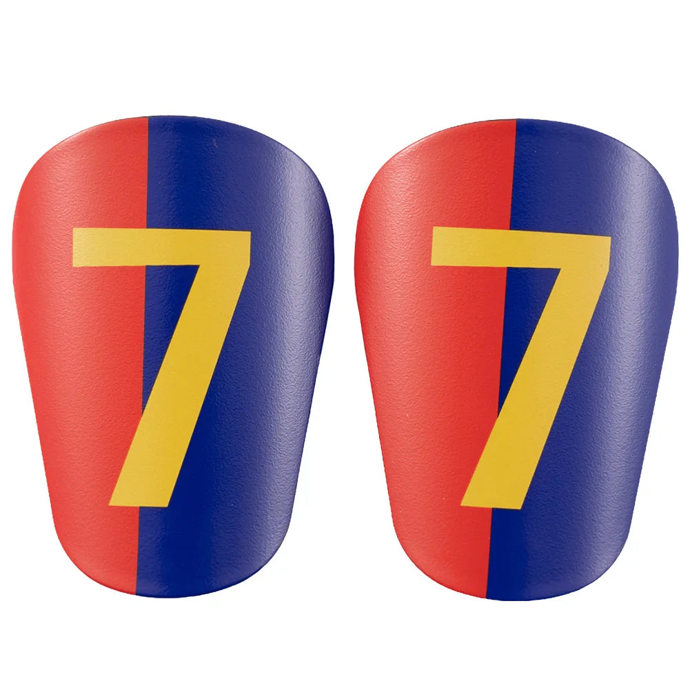 1 Pair Shin Pads EVA Cross Soccer Miniature Shin Guard Shock Absorbing Mini Shin Guards Lightweight for Kids Youth and Adults